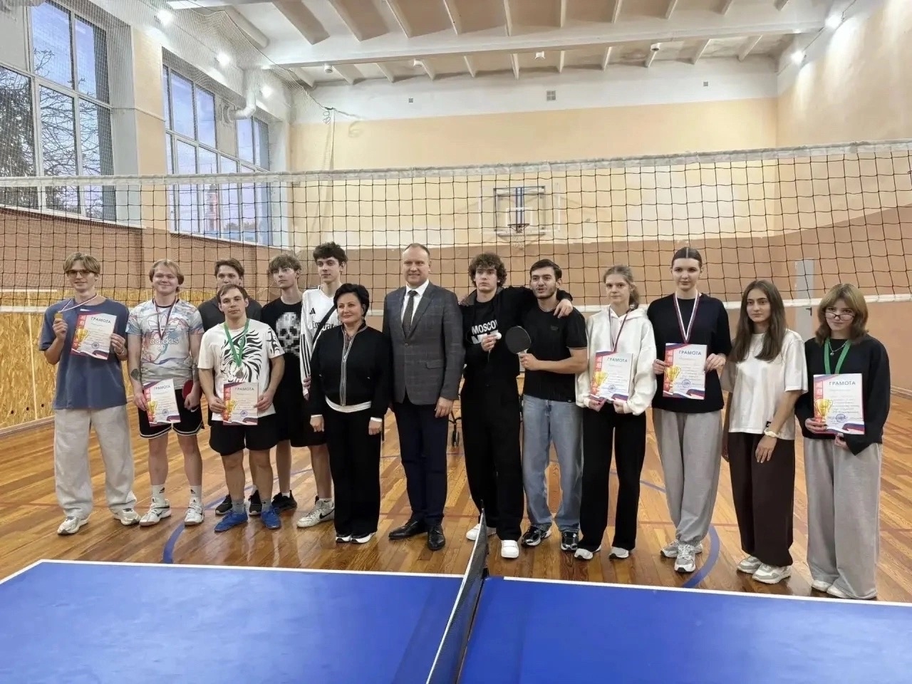 В Финансовом университете в Калуге прошли соревнования по настольному теннису