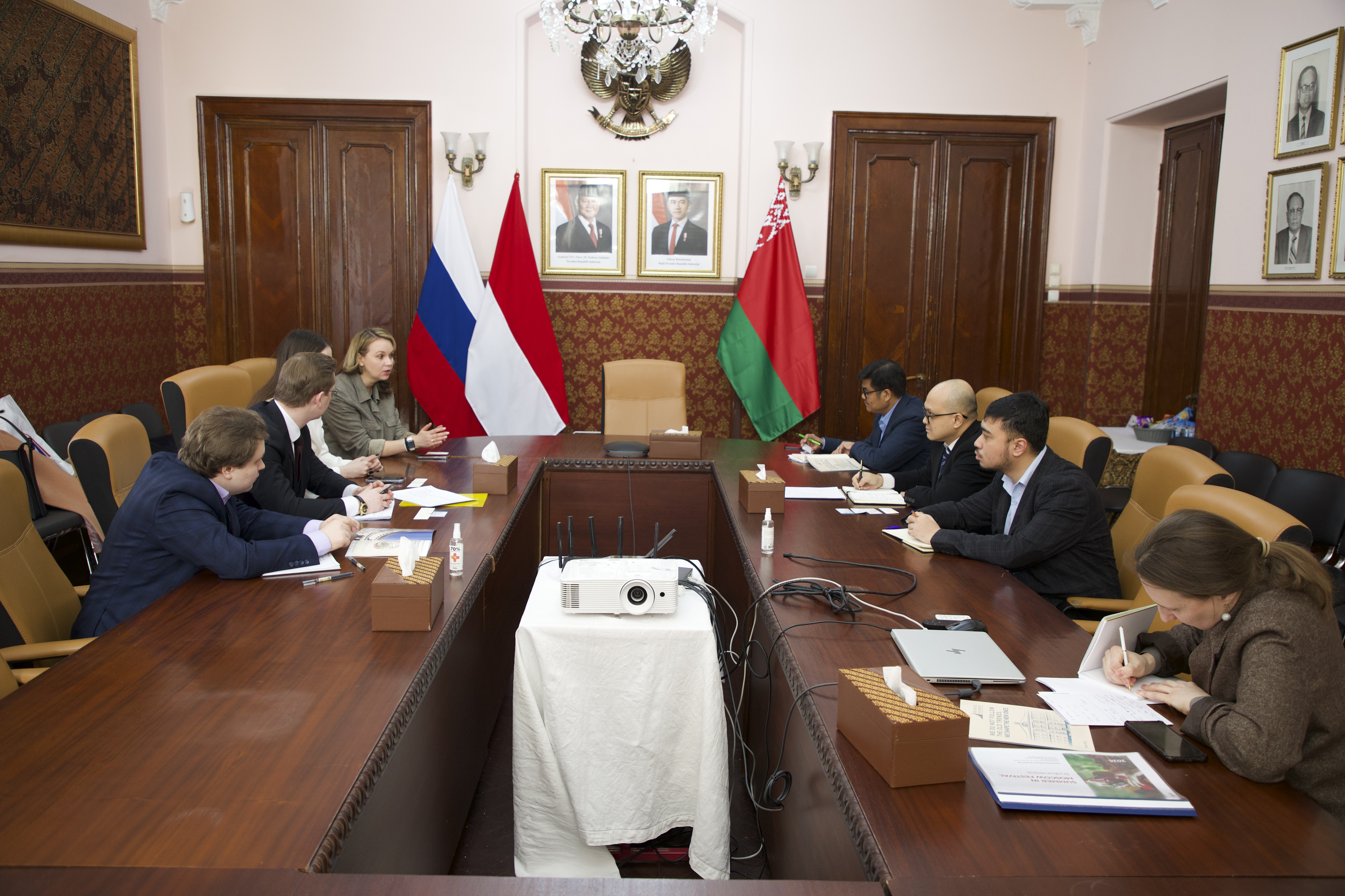 Делегация Финансового Университета посетила Посольство Индонезии в Москве