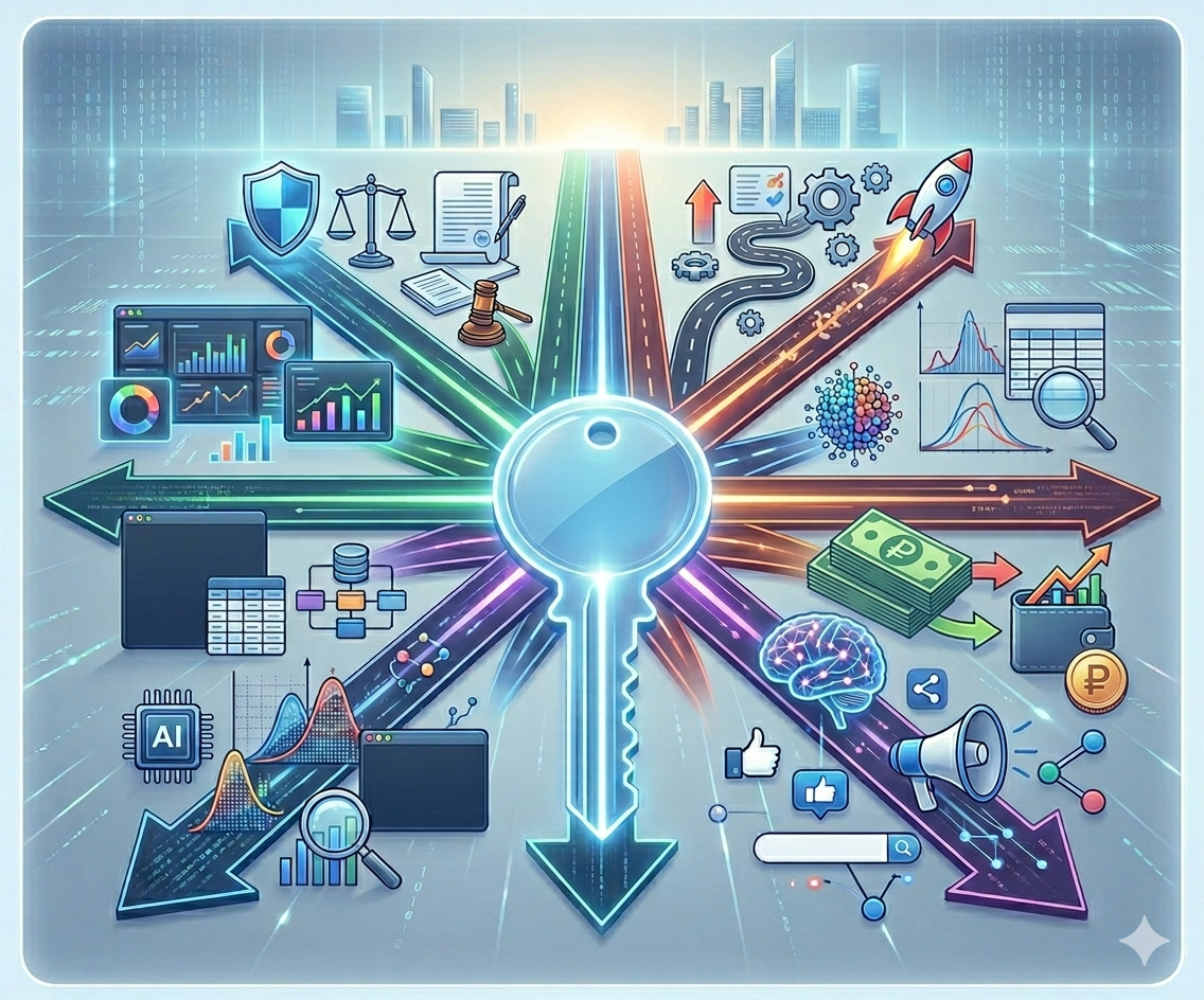 Восемь векторов развития: заберите свой ключ к карьере будущего