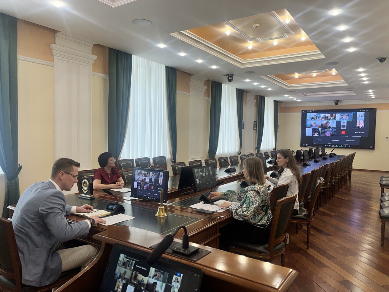 Заседание Российско-Вьетнамского консорциума экономических университетов