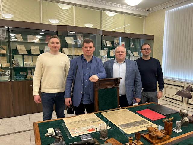 Состоялось обсуждение сотрудничества Музея Финансового университета с Российским историческим обществом